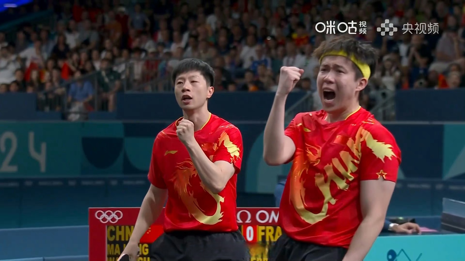 奥地利队碾压日本队，马龙关键制胜